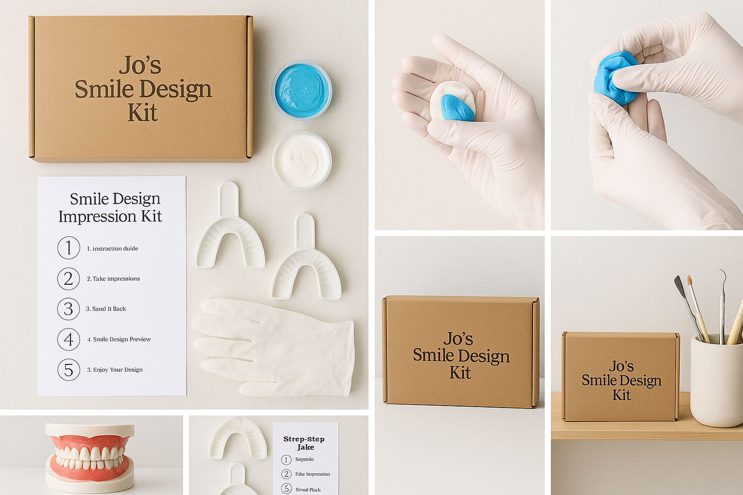 Custom Smile Design Impression Kit