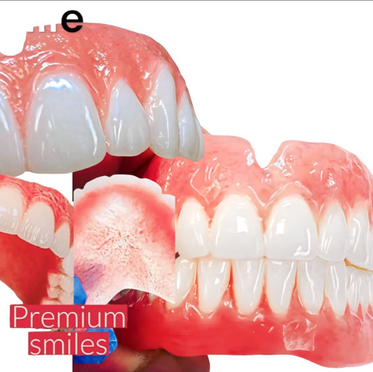 Upper and Lower Dentures” Custom Full Denture Kit