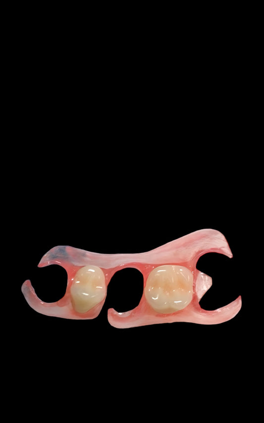 Premium Upper & Lower Flexible denture kit Partial Dentures: Realistic 3D Teeth for a Natural Smile