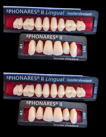 Premium Upper & Lower Flexible denture kit Partial Dentures: Realistic 3D Teeth for a Natural Smile